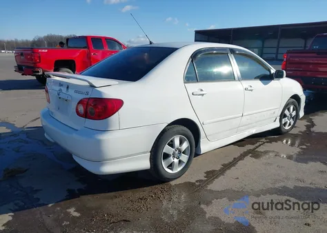 2008 Toyota Corolla S z USA, uszkodzony, nr VIN 2T1BR32E08C876562